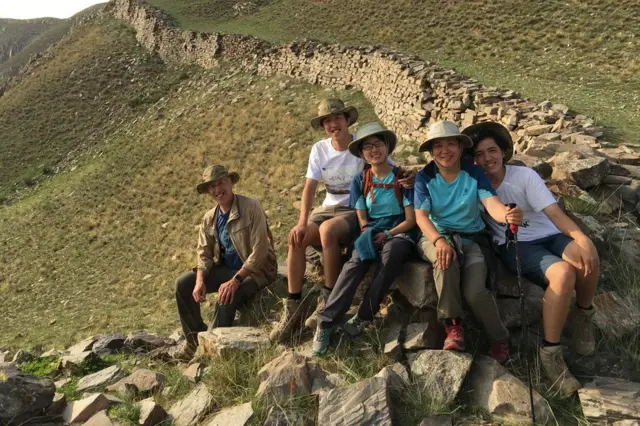 A família Lindesay na aventura