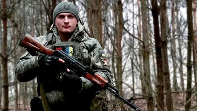 Serhiy bị thương khi chiến đấu cho Ukraine