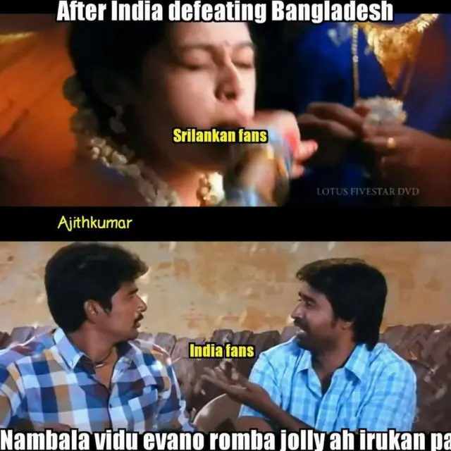 பாம்புகளுக்கு பாலூட்டிய இந்திய அணி - வைரலாகும் கிரிக்கெட் மீம்கள்