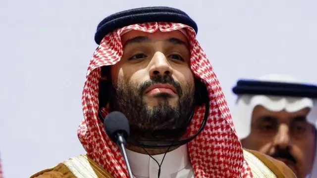 Mohammed bin Salman, um homem árabe com roupas típicascomo jogar bingo no sportingbetsheiks