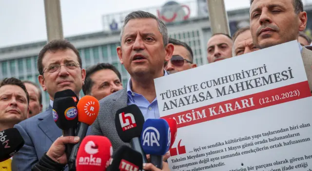 Özgür Özel Anayasa kararı ile basına konuştu