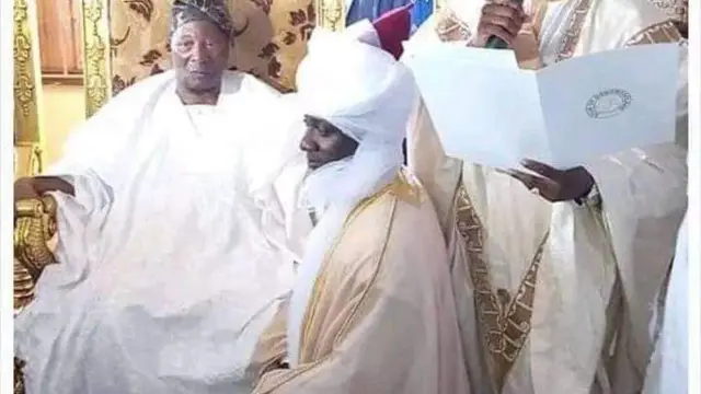 Aworan Soun to ti waja ati Imaamu agba Ogbomosomoso