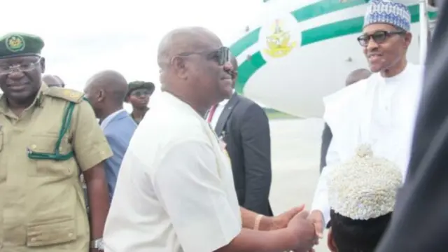 Buhari visit: President Muhammadu Buhari in Imo State today