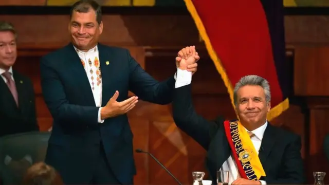 Rafael Correa e Lenín Moreno
