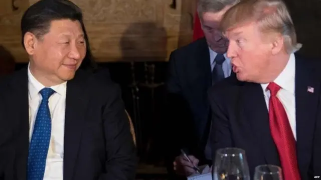 ट्रंप और जिनपिंग