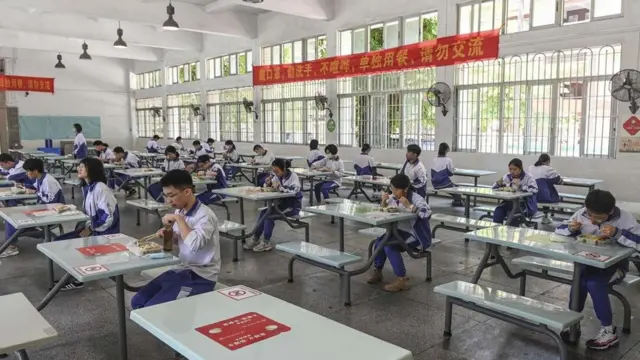 المدارس في الصين بعد تفشي فيروس كورونا