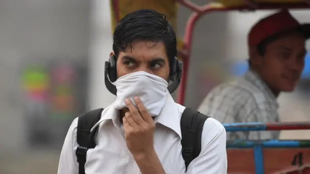 Смог в Дели