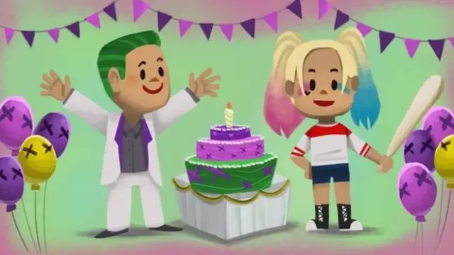 પાર્ટીની તસવીરનું કાર્ટૂન