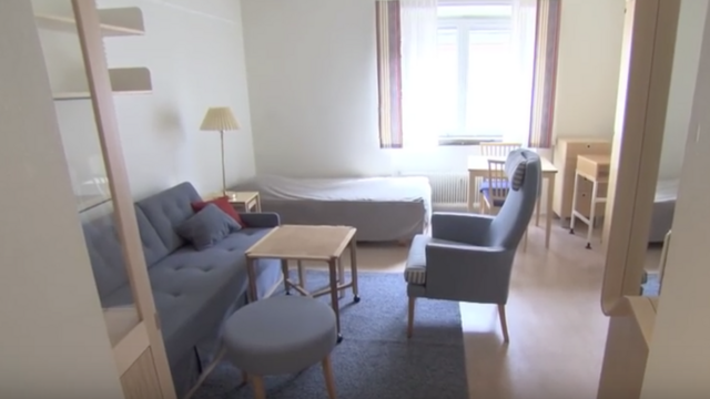 Picture of a state-run apartment for MPs