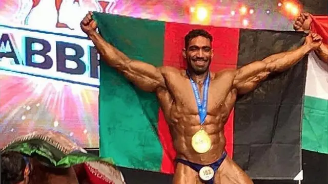 افغان یاسین سالک؛ د بدن ښکلا اسیايي اتل شو