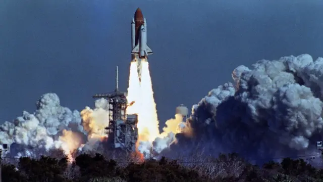 El lanzamiento del Challenger