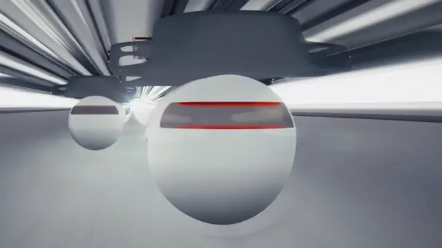 Virgin Hyperloop kapsüllerinin böyle gözükmesi planlanıyor