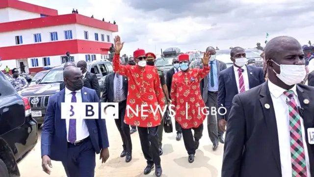 Buhari abịala Enugwu