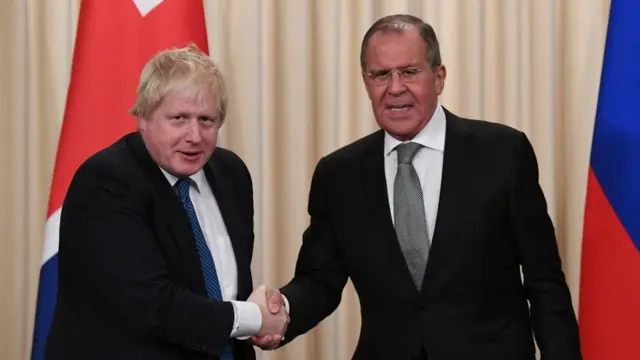 Джонсон, Лавров