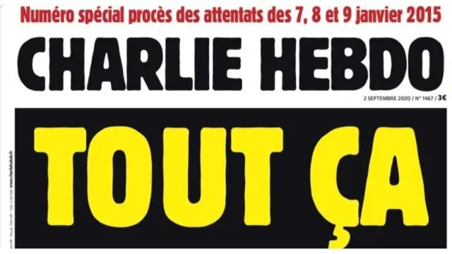 Banner of the latest Charlie Hebdo edition
