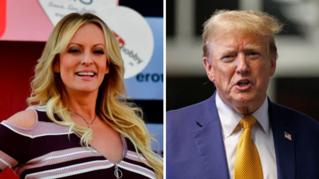 स्टोर्मी डेनियल्स और डोनाल्ड ट्रंप