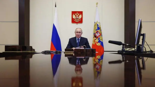 রাশিয়ার প্রেসিডেন্ট ভ্লাদিমির পুতিন।