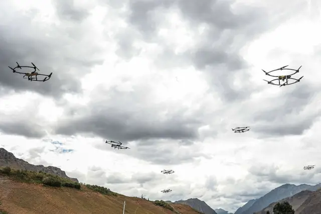 انڈیا ، ڈرون 