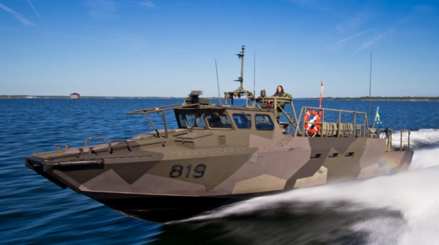 Швидкісний штурмовий катер CB90 (Combat Boat 90) – розроблений для шведського воєнно-морського флоту, але використовується багатьма країнами, зокрема Нідерландами