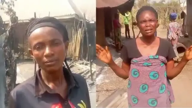 Naanị uwe a m yi n’ahụ bụ ihe fọdụụrụ m na ndụ - Nwaanyị a gbara ụlọ ya ọkụ n’Ebonyi steeti