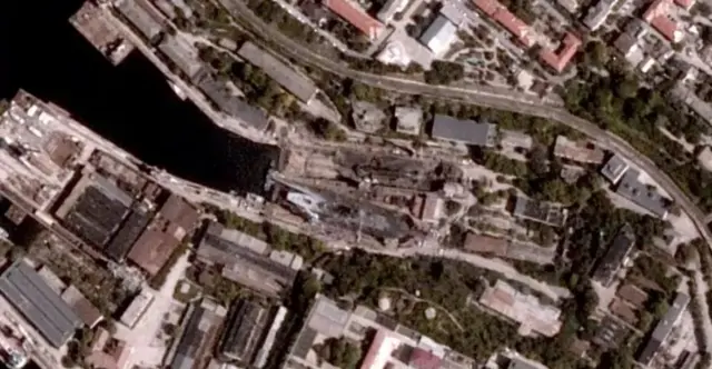 صورة بالأقمار الاصطناعية للقرم