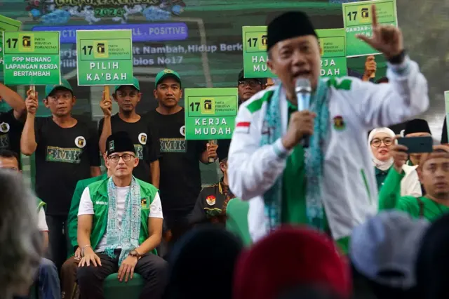 Sandiaga Uno, PPP, Pemilu 2024