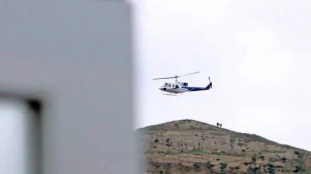 İbrahim Rəisini daşıyan təyyarə