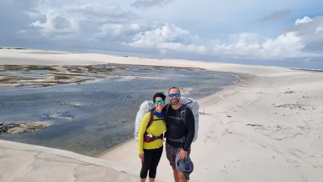 Letícia e Dennis no Parque Nacionalvan dijk fifa 23Lençóis Maranhenses