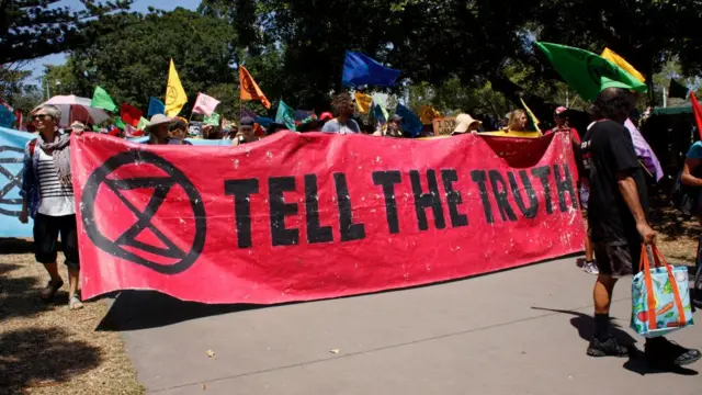 protesta de Extinction Rebellion