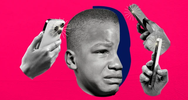 ሐዘን የተሰማው ልጅ