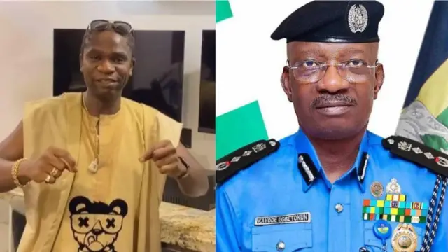 Foto Speed Darlington na Onyeisi ndị uweojii bụ Kayode Adeolu Egbetokun