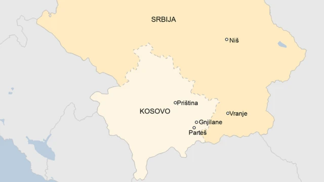 Do Parteša vozi kombi prevoz iz Niša, najvećeg grada na jugu Srbije