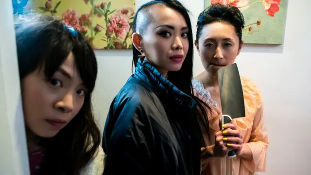 编剧陈信妃说，她们就是希望通过这部喜剧来打破西方对华人女性的刻板印象。