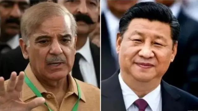 পাকিস্তানের প্রধানমন্ত্রী শাহবাজ শরিফ ও চীনের প্রেসিডেন্ট শি জিনপিং