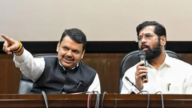 देवेंद्र फडणवीस एकनाथ शिंदे