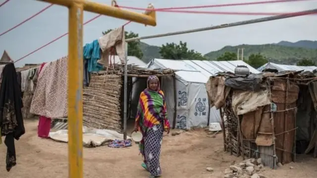 Boqolaal ka barakacay weerarada Boko Haram