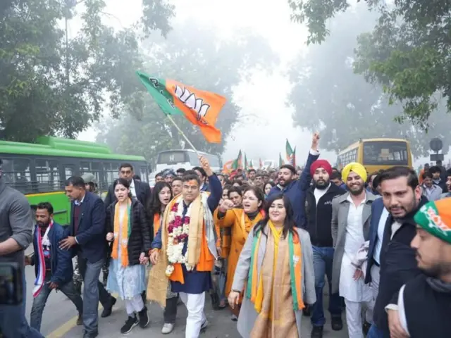 બીબીસી ગુજરાતી, દિલ્હી વિધાનસભા ચૂંટણી, અરવિંદ કેજરીવાલ, આમ આદમી પાર્ટી