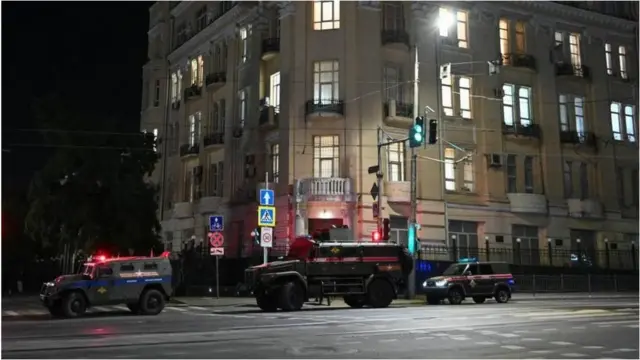 罗斯托夫街头。