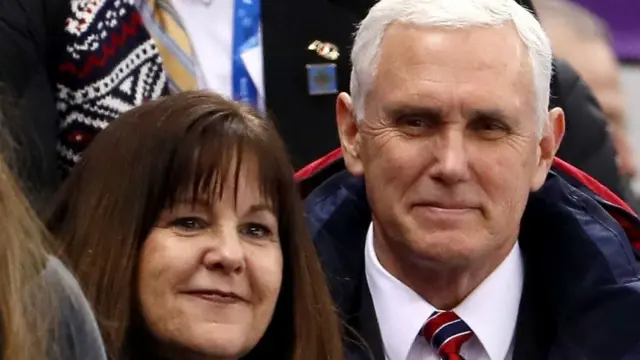Pence and his wife