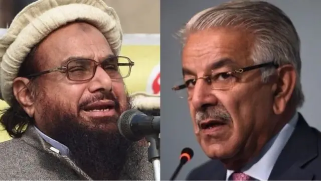 हाफ़िज़ सईद और ख़्वाज़ा आसिफ़