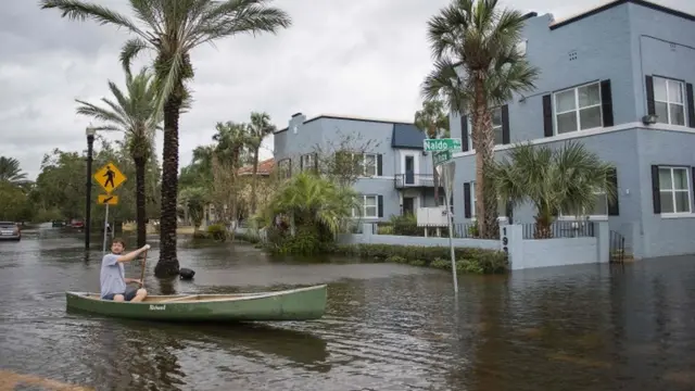Inundación en Jacksonville, Florida