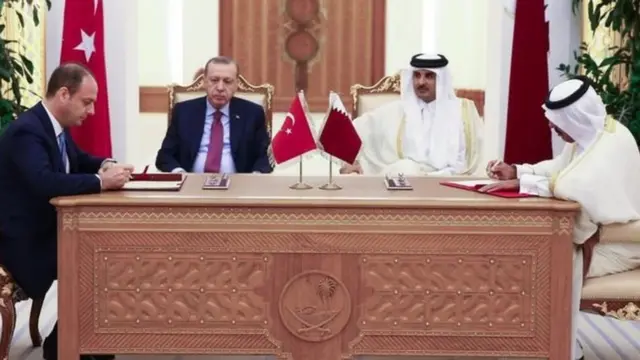 तुर्की और क़तर के बीच हुआ समझौता