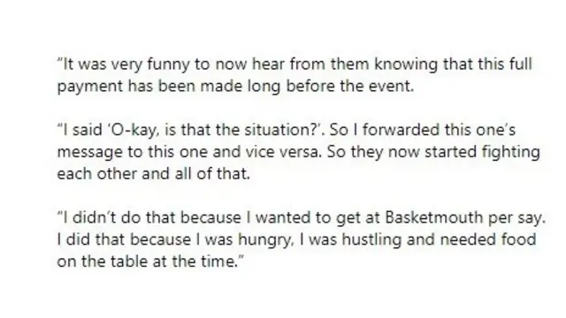 AY interview wit Chude Jideowo on beef wit Basketmouth