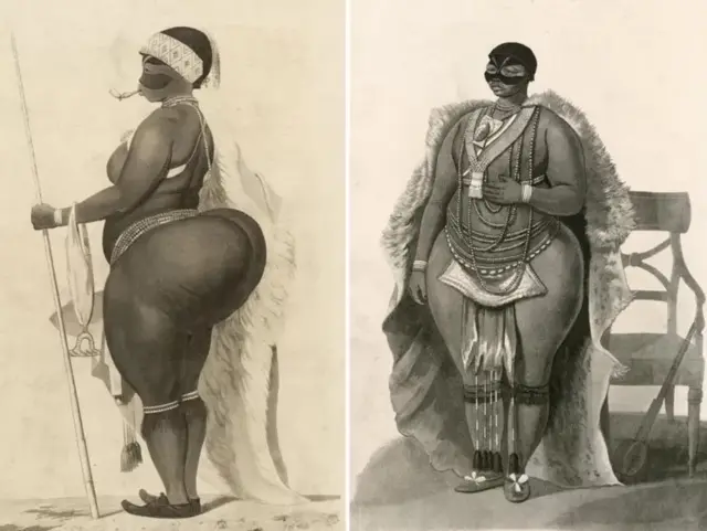 La Sud-Africaine Saartjie Baartman.