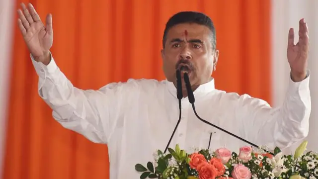 मुख्यमंत्री शुभेंदु अधिकारी 