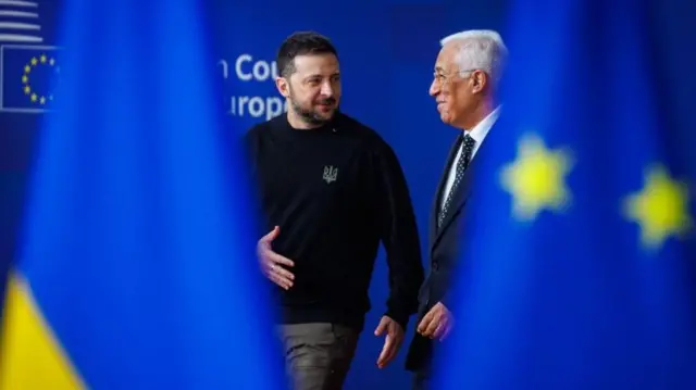 Зеленський на зустрічі 19 грудня 20204 року в Брюсселі