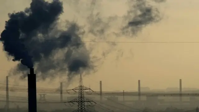 बिजलीघर से प्रदूषण