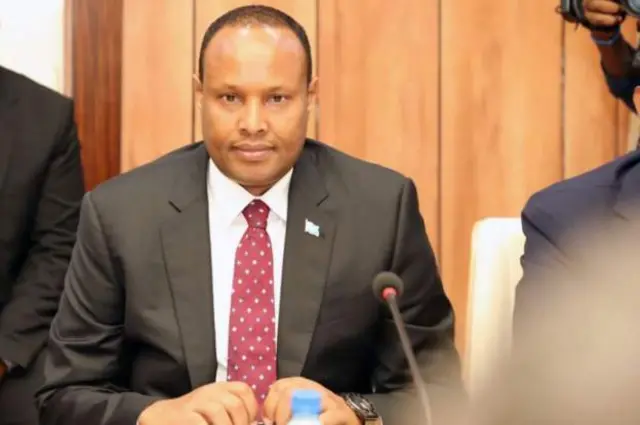 Wasiirka amniga Soomaaliya Cabdullaahi Maxamed Nuur