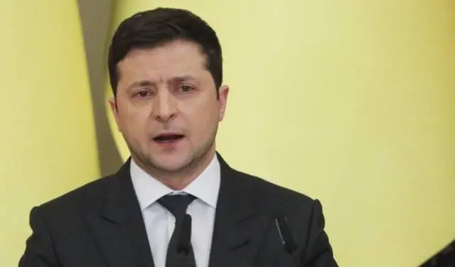 यूक्रेन के राष्ट्रपति वोलोदिमीर ज़ेलेंस्की, UkraineRussianWar