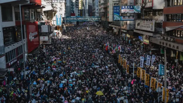 Protestas en Hong Kong
